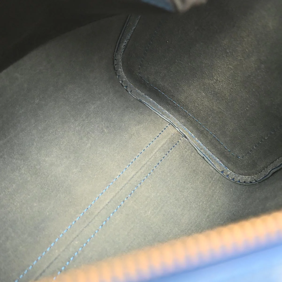Louis Vuitton 1995 Blue Epi Speedy 25 Handbag M43015 - Image 8