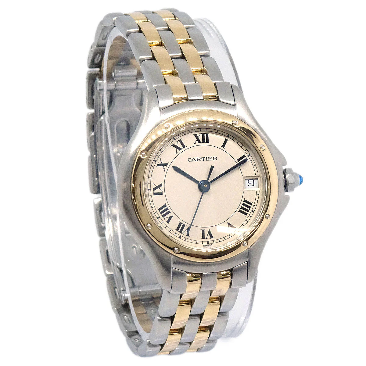 Cartier Panthere Cougar Ref.187906 Quartz Watch 18KYG SS - Image 2