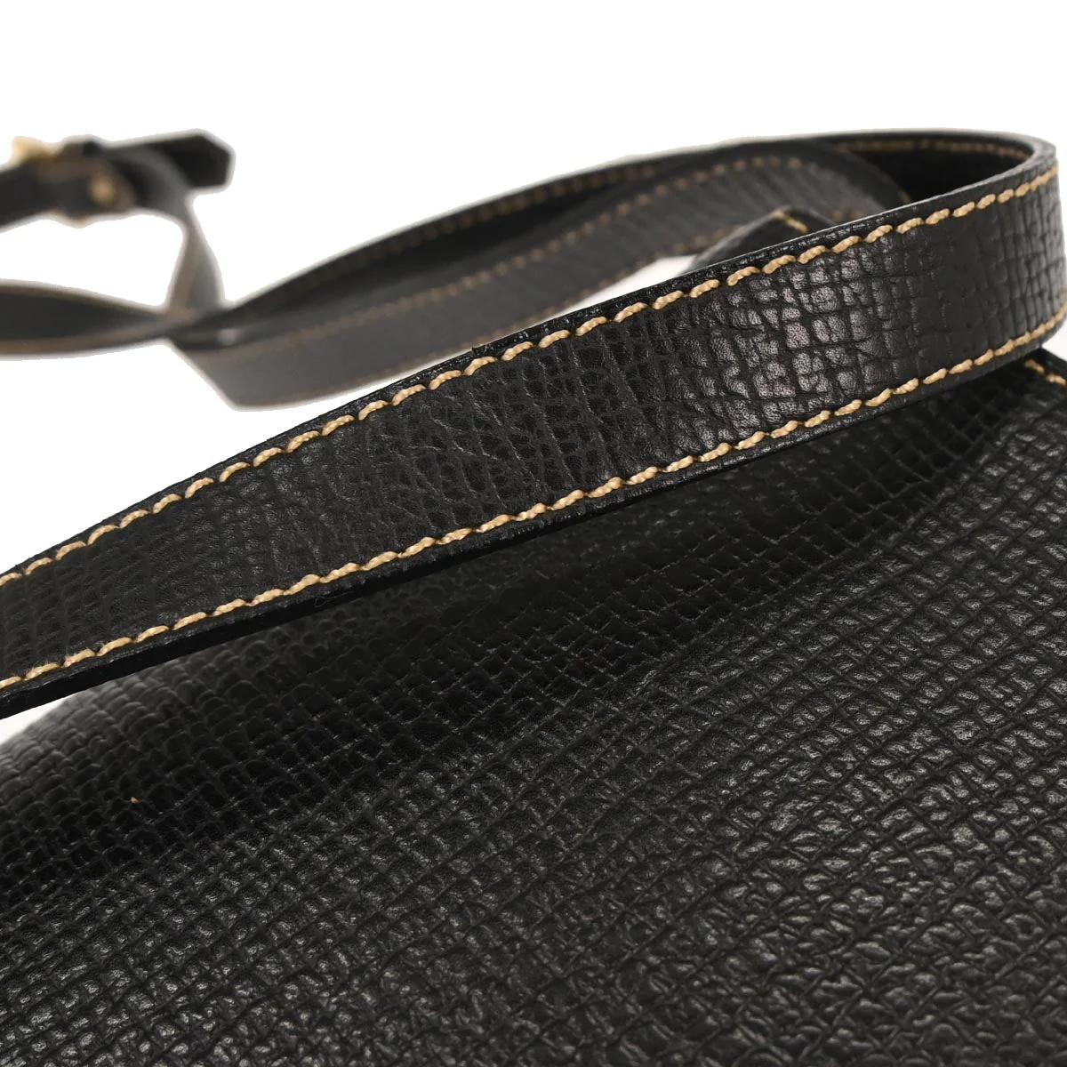 Loewe Black Leather Shoulder Bag - Image 4