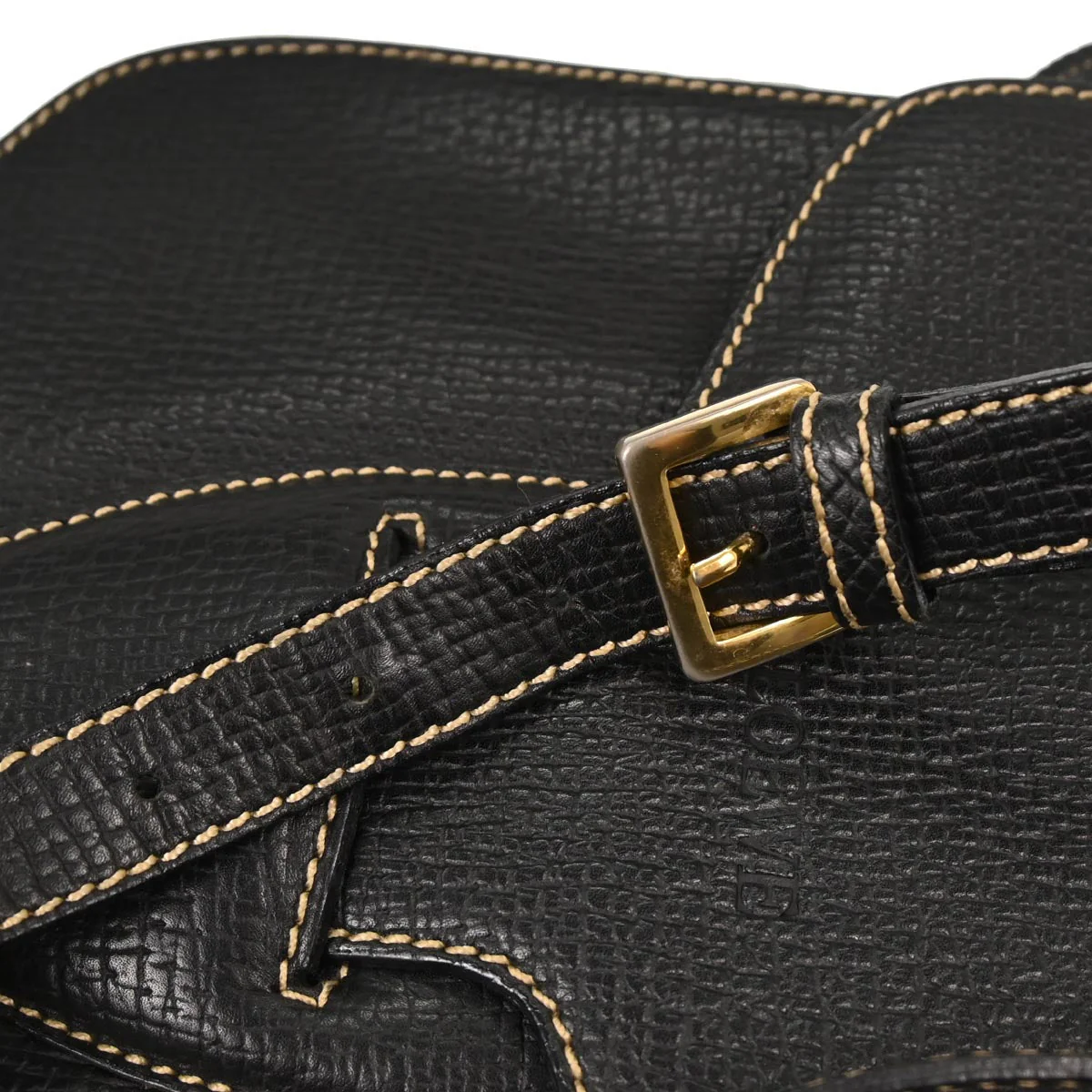 Loewe Black Leather Shoulder Bag - Image 7