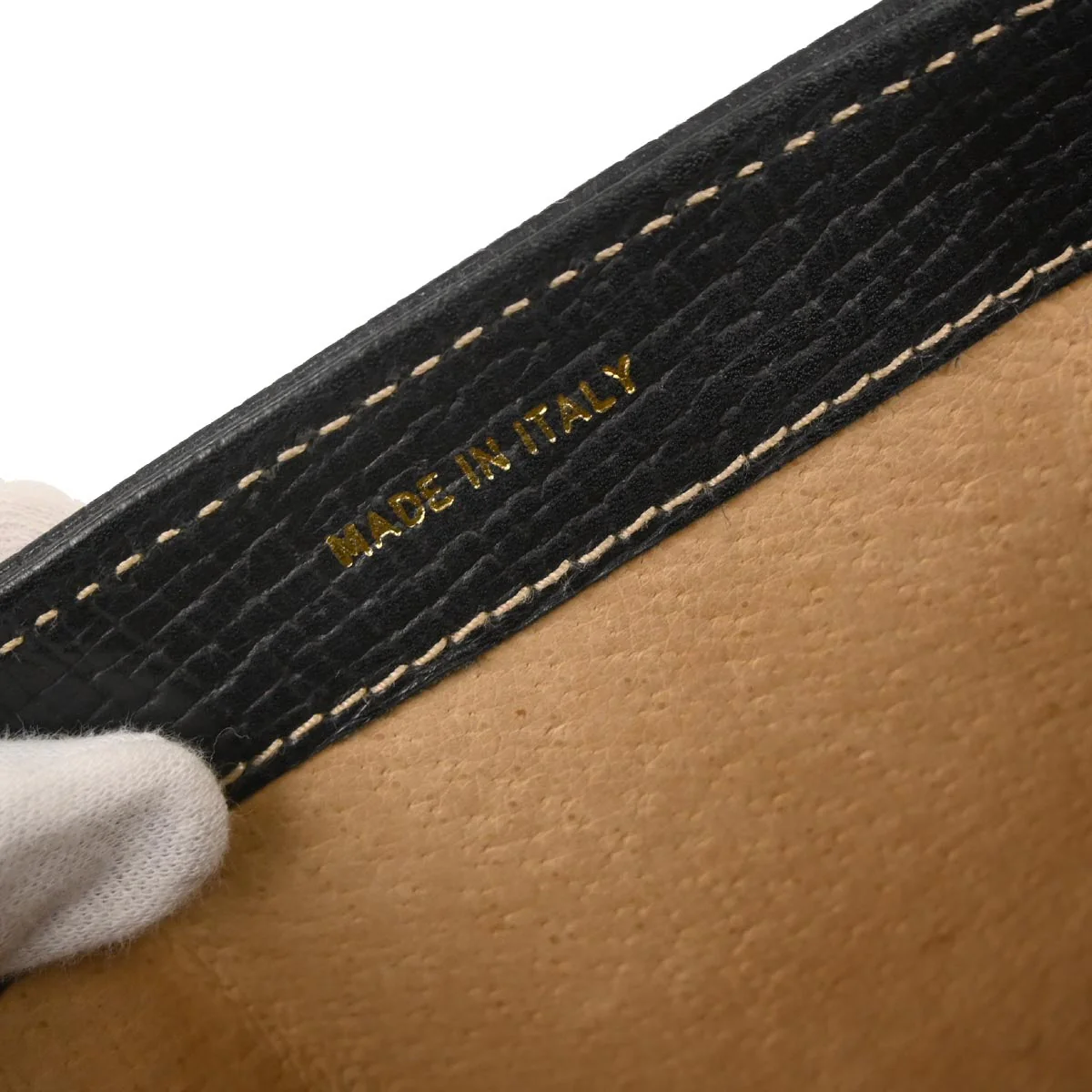 Loewe Black Leather Shoulder Bag - Image 9