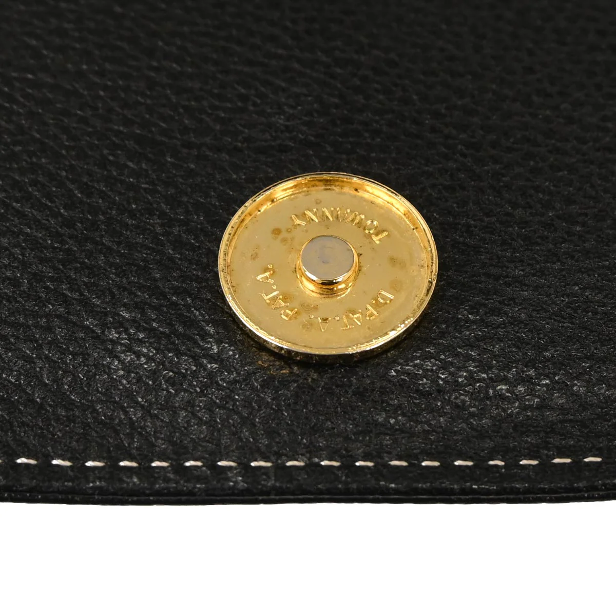 Yves Saint Laurent Black Leather Shoulder Bag - Image 10