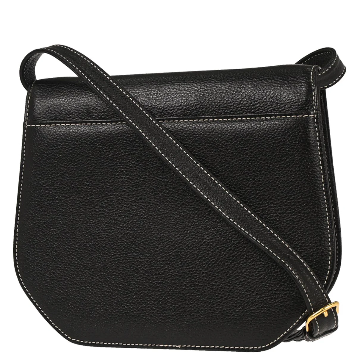 Yves Saint Laurent Black Leather Shoulder Bag - Image 2