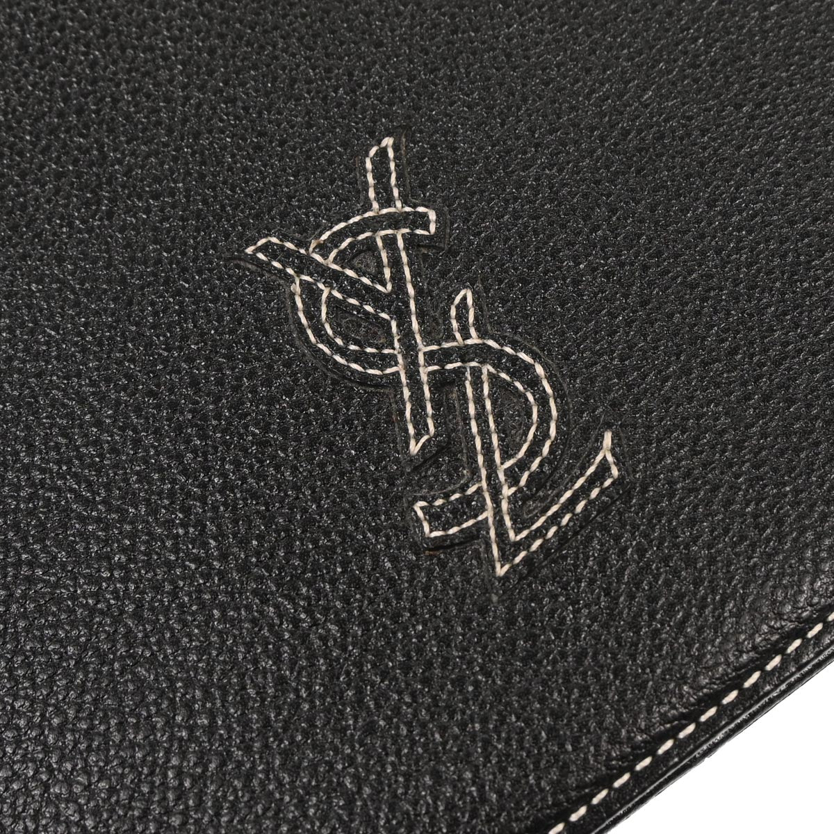 Yves Saint Laurent Black Leather Shoulder Bag - Image 5