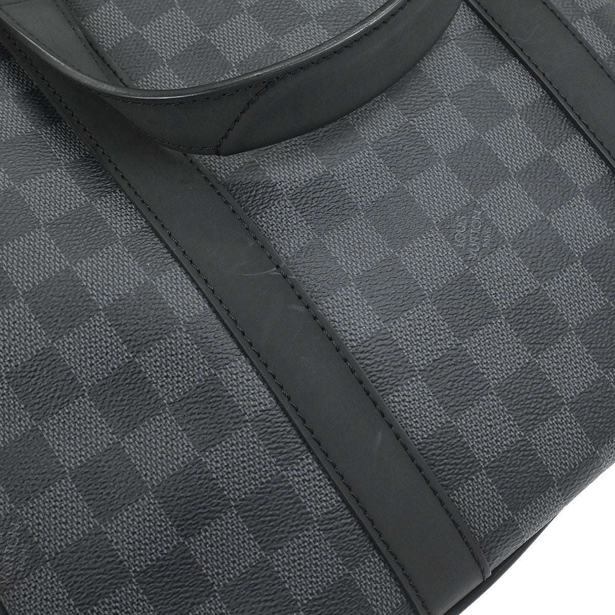 Louis Vuitton 2015 Damier Graphite Tadao PM 2way Shoulder Tote Handbag N41259 - Image 6