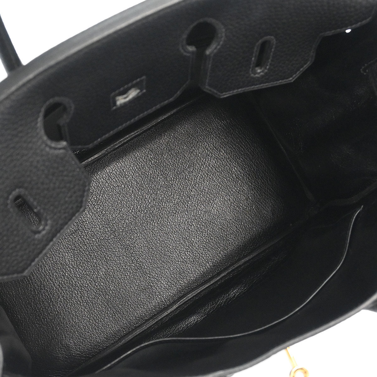 Hermes Black Fjord Haut a Courroies 32 Handbag - Image 6