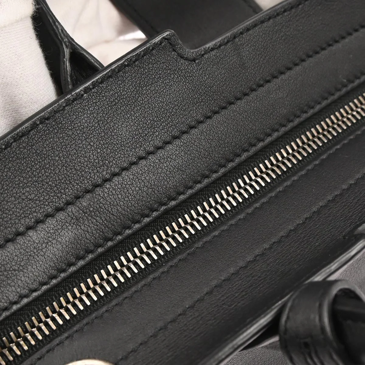 Saint Laurent Black Downtown 2way Shoulder Handbag - Image 7