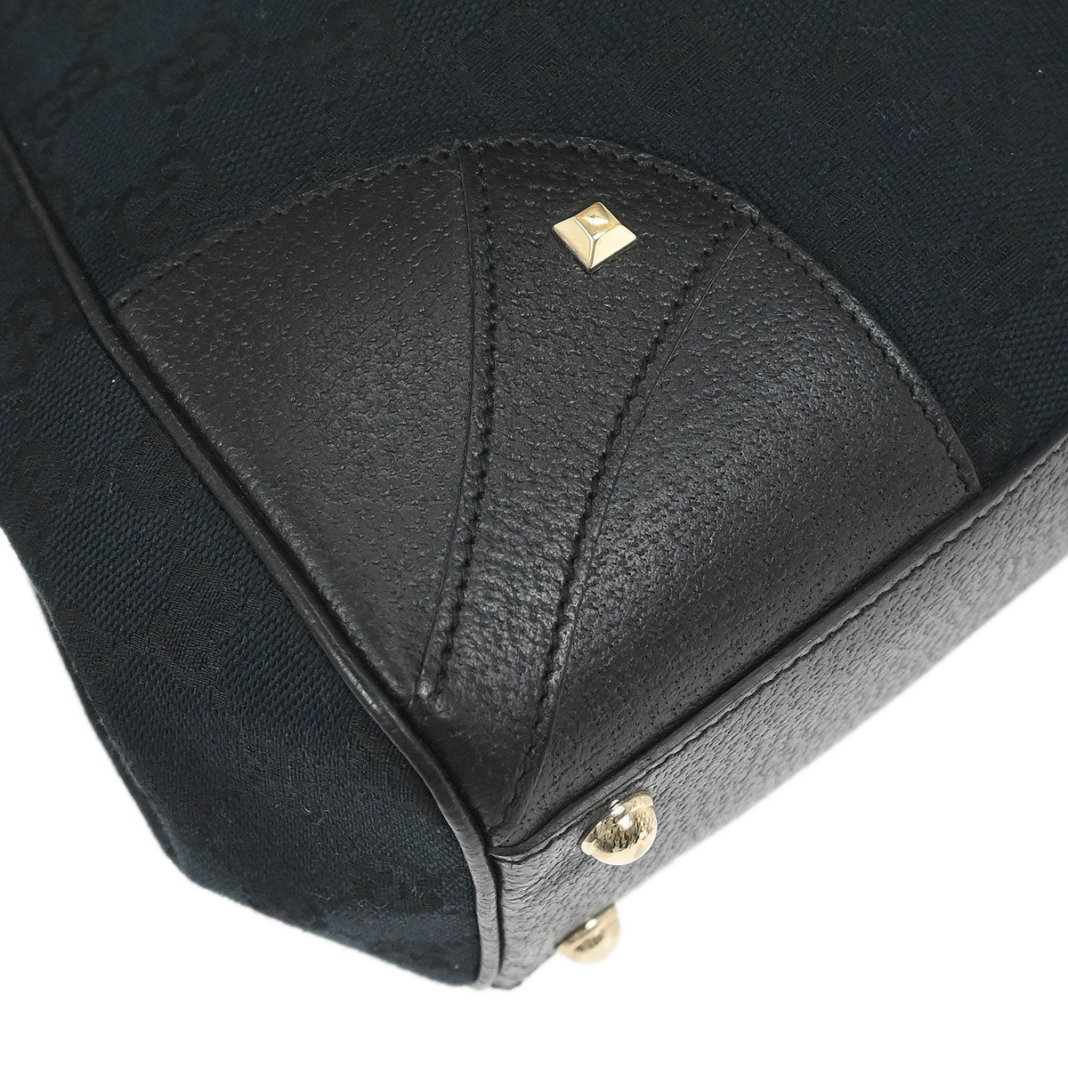 Gucci Black GG Jackie Handbag - Image 3