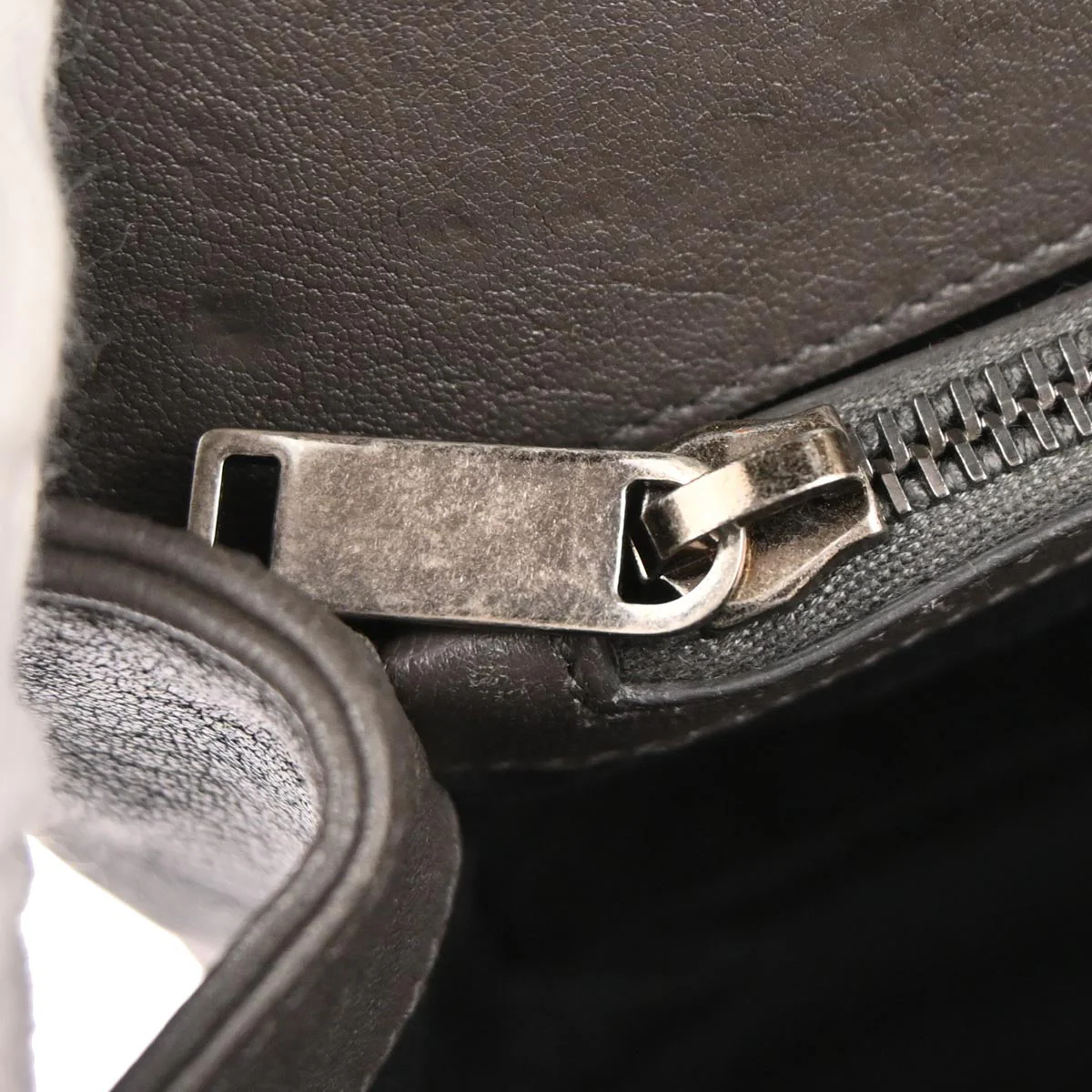 Saint Laurent Gray College 2way Shoulder Handbag - Image 8