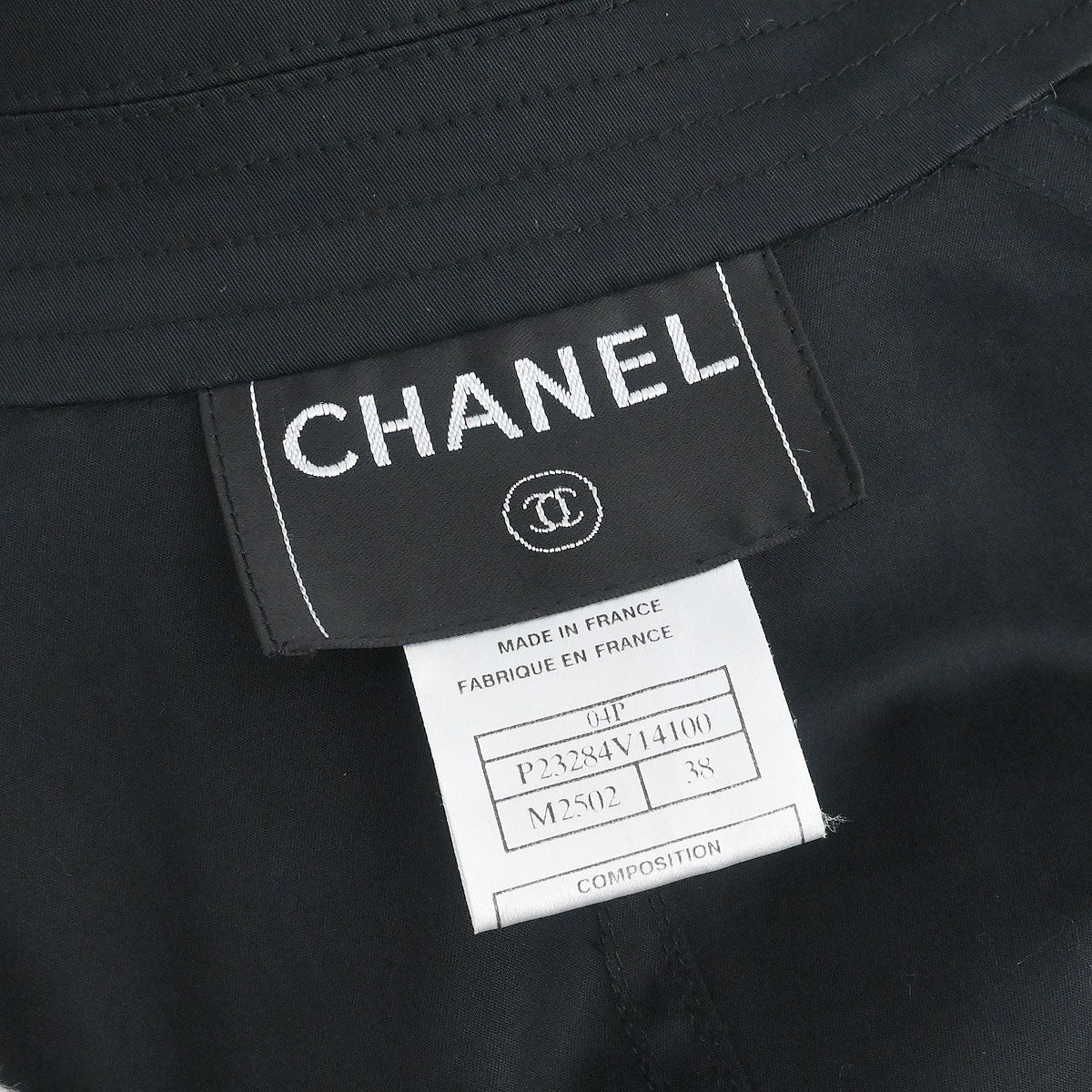 Chanel 2004 Coat Black #38 - Image 10
