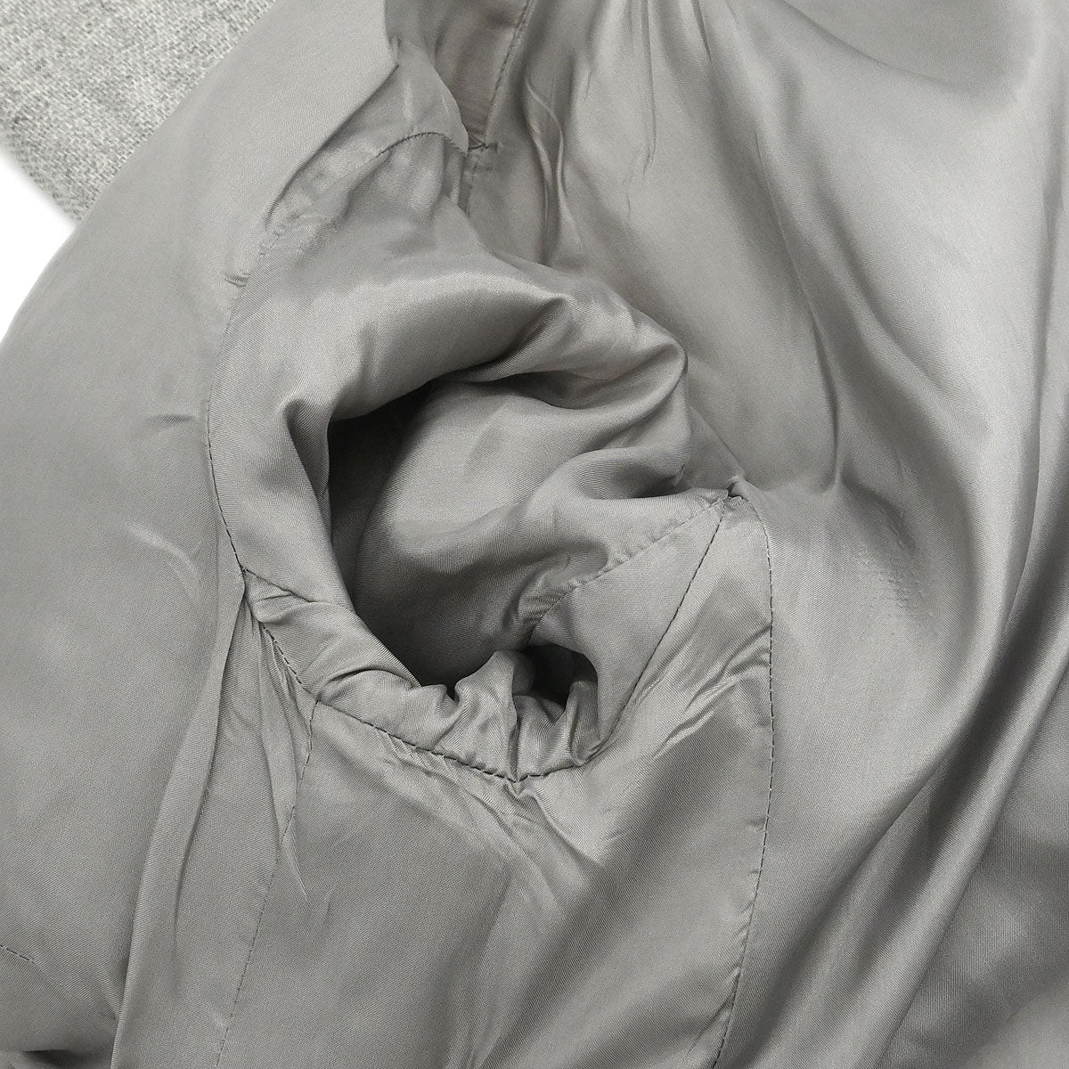 Celine Setup Suit Jacket Skirt Gray #44 - Image 5