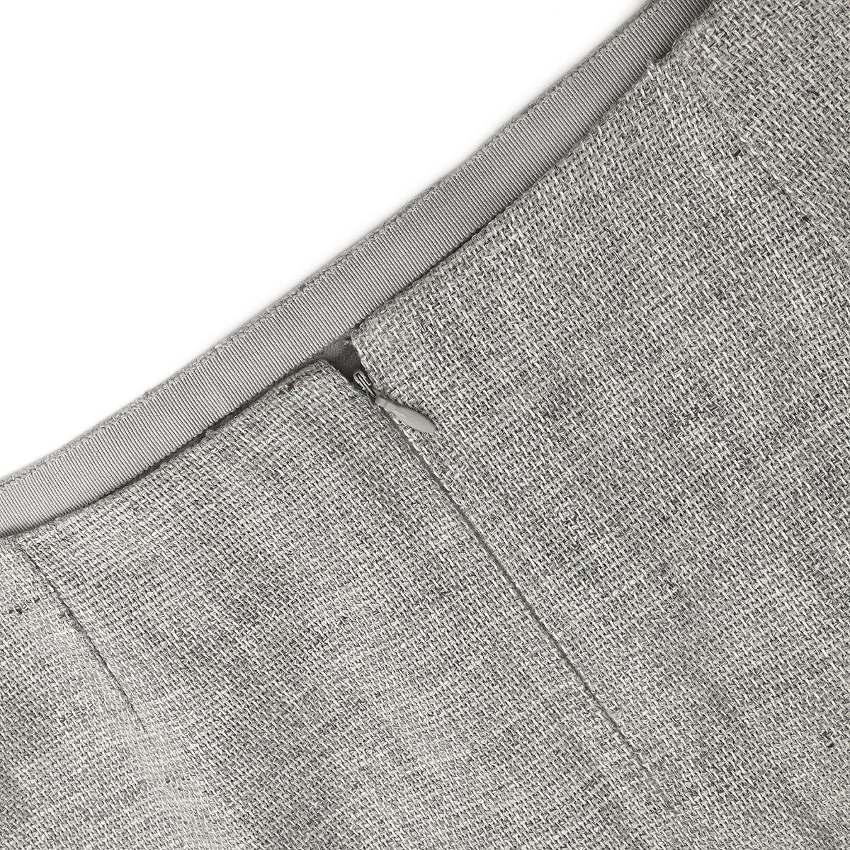 Celine Setup Suit Jacket Skirt Gray #44 - Image 7
