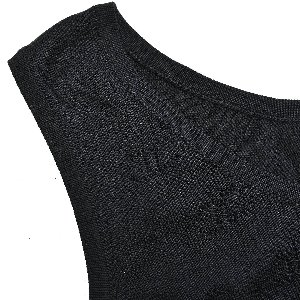 Chanel 1998 Sleeveless Tank Top Black #38 - Image 5