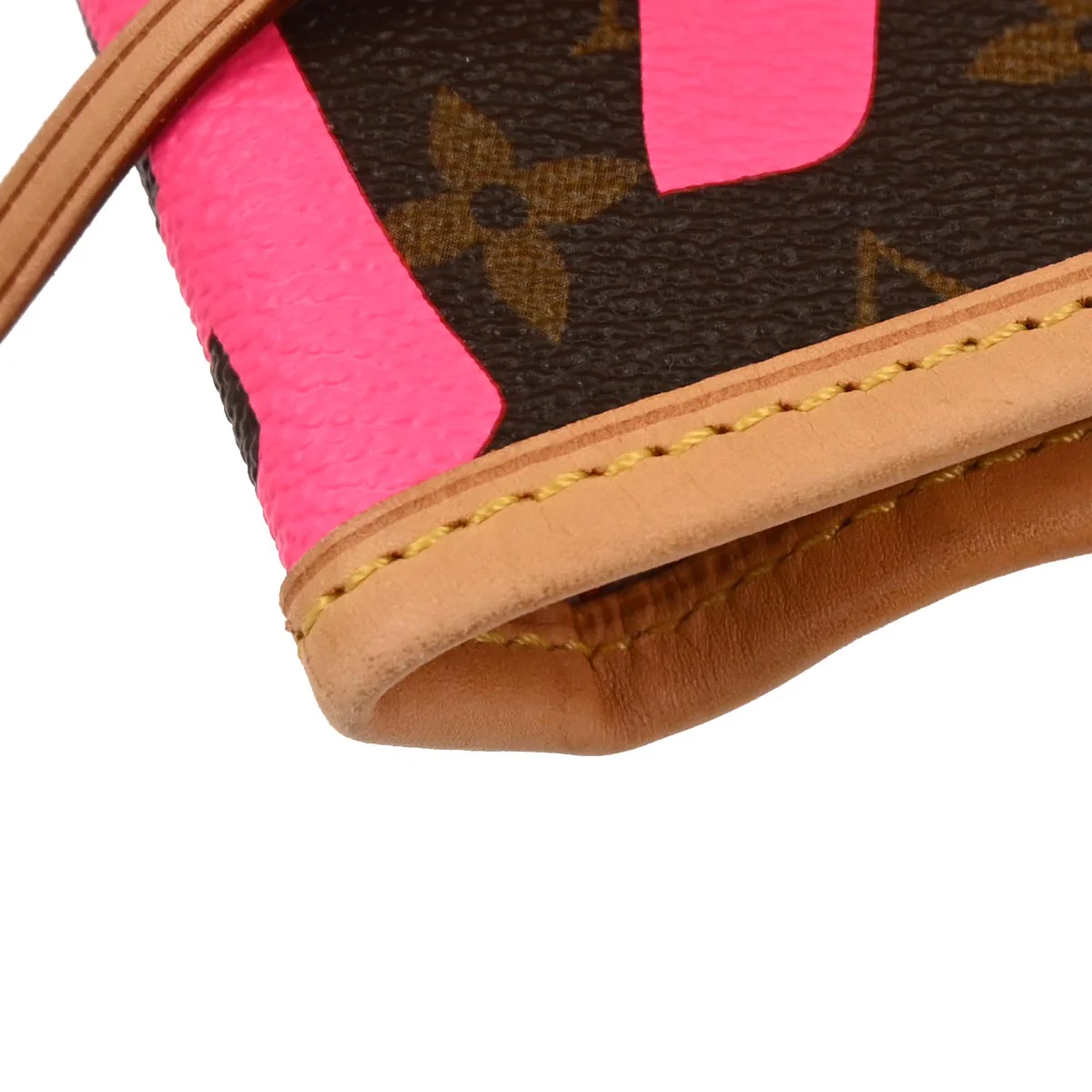Louis Vuitton 2009 Pink Monogram Graffiti Neverfull GM Tote Bag M93701 - Image 3