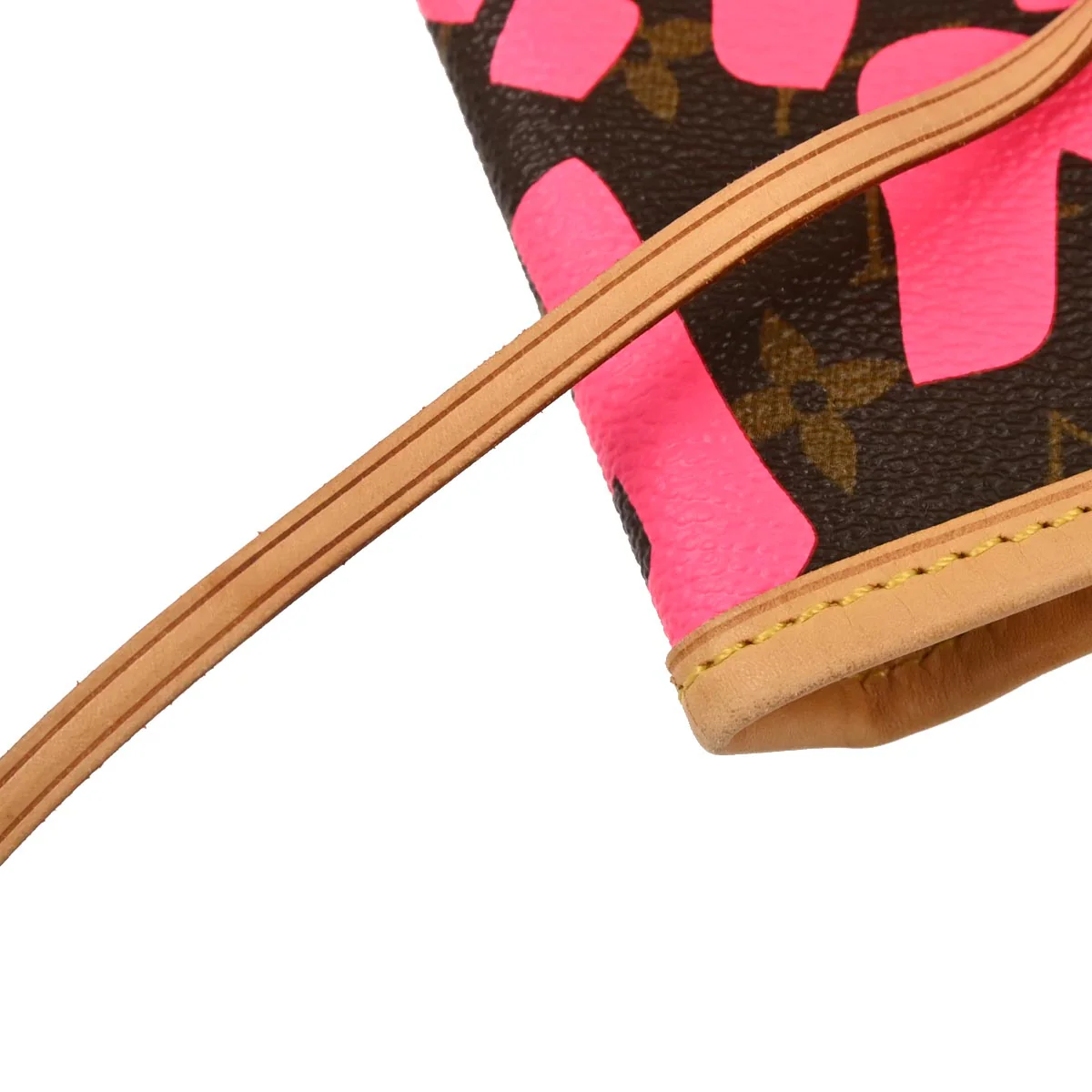 Louis Vuitton 2009 Pink Monogram Graffiti Neverfull GM Tote Bag M93701 - Image 4