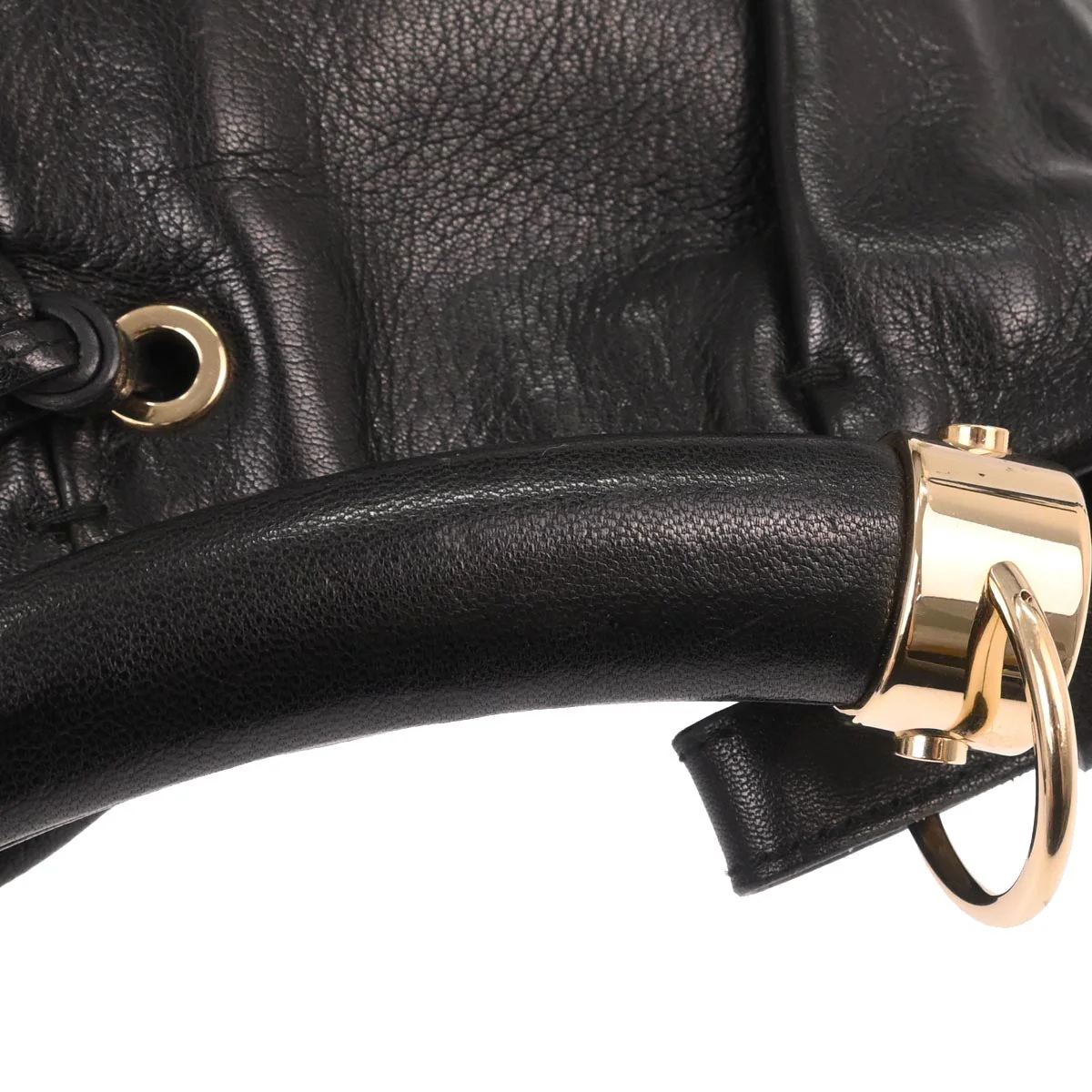 Yves Saint Laurent Black Mombasa Handbag - Image 3