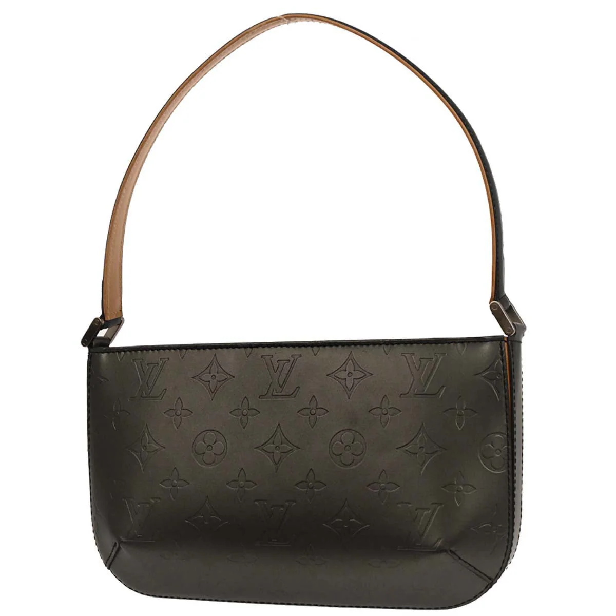 Louis Vuitton 2003 Black Monogram Mat Fowler Handbag M55142 - Image 2