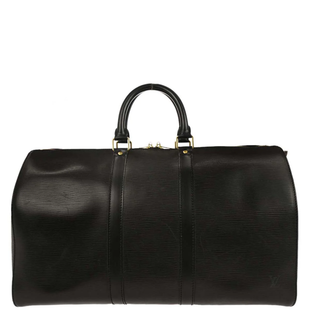 Louis Vuitton 1997 Black Epi Keepall 45 Travel Duffle Bag M42972