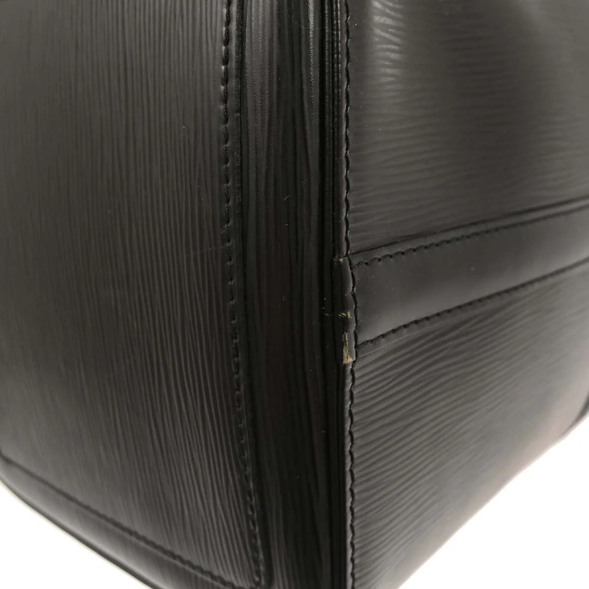 Louis Vuitton 1997 Black Epi Keepall 45 Travel Duffle Bag M42972 - Image 7