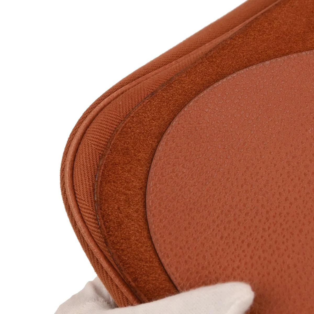 Hermes Orange Toile Vache Liegee Sac Colorado MM Shoulder Bag - Image 7