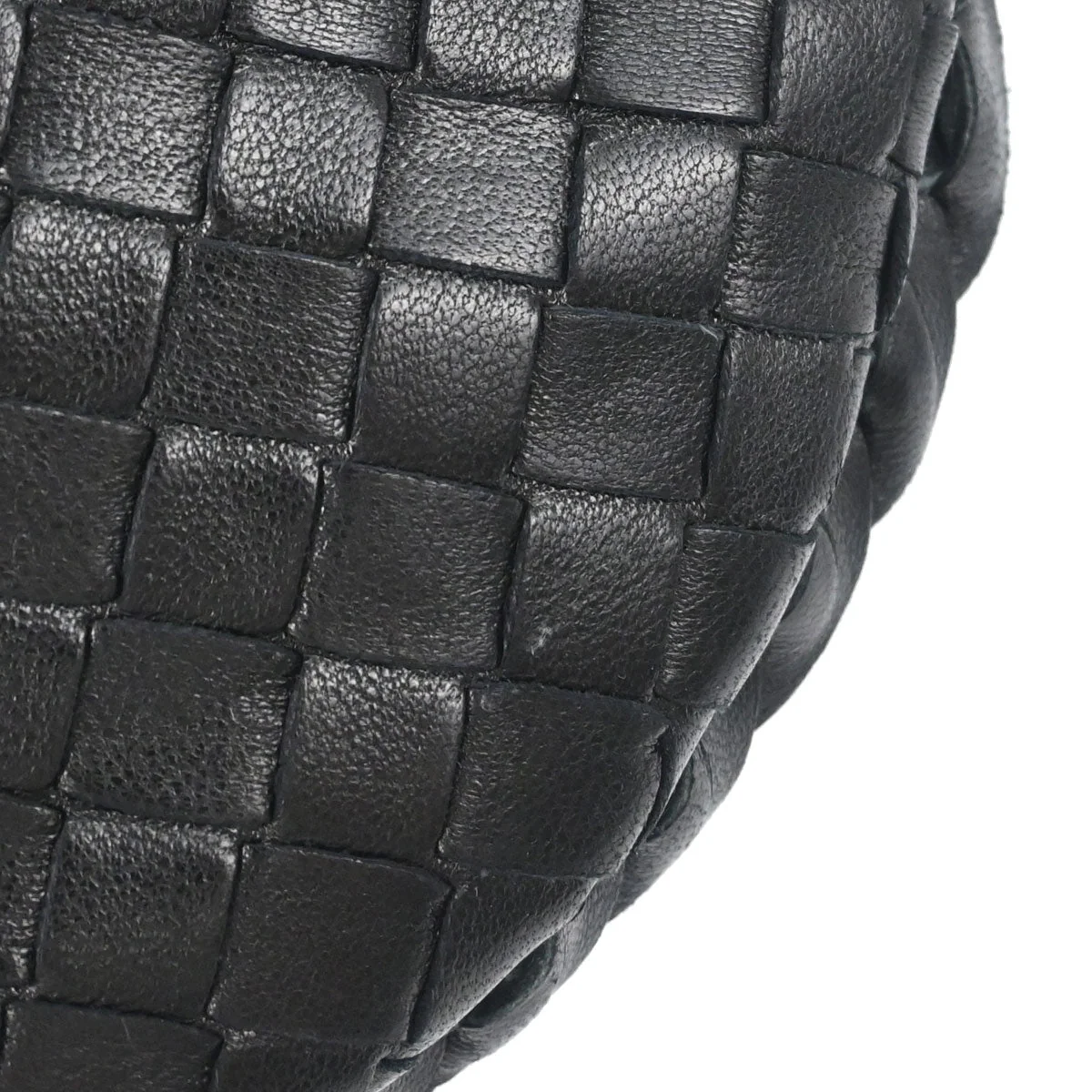 Bottega Veneta Black Lambskin Intrecciato Hobo Handbag - Image 5