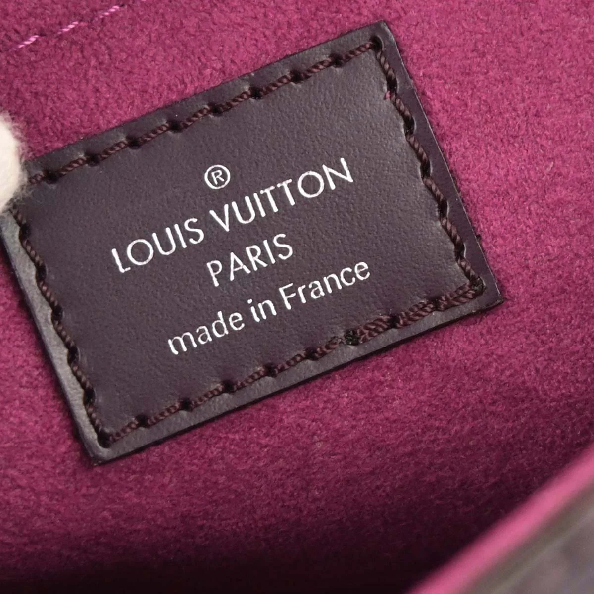 Louis Vuitton 2008 Purple Epi Pochette Montaigne Handbag M5929K - Image 10