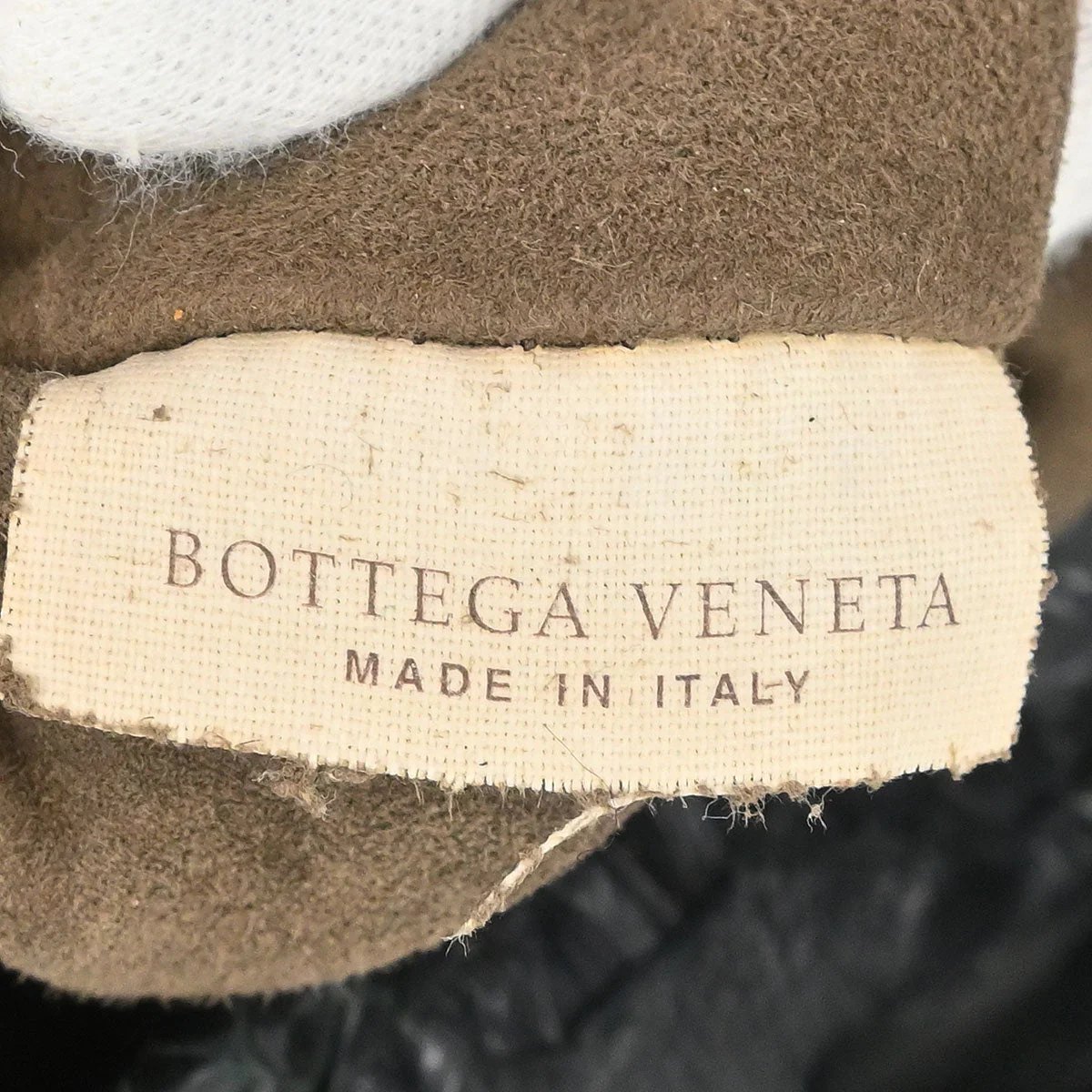 Bottega Veneta * Black Python Hobo Handbag - Image 9