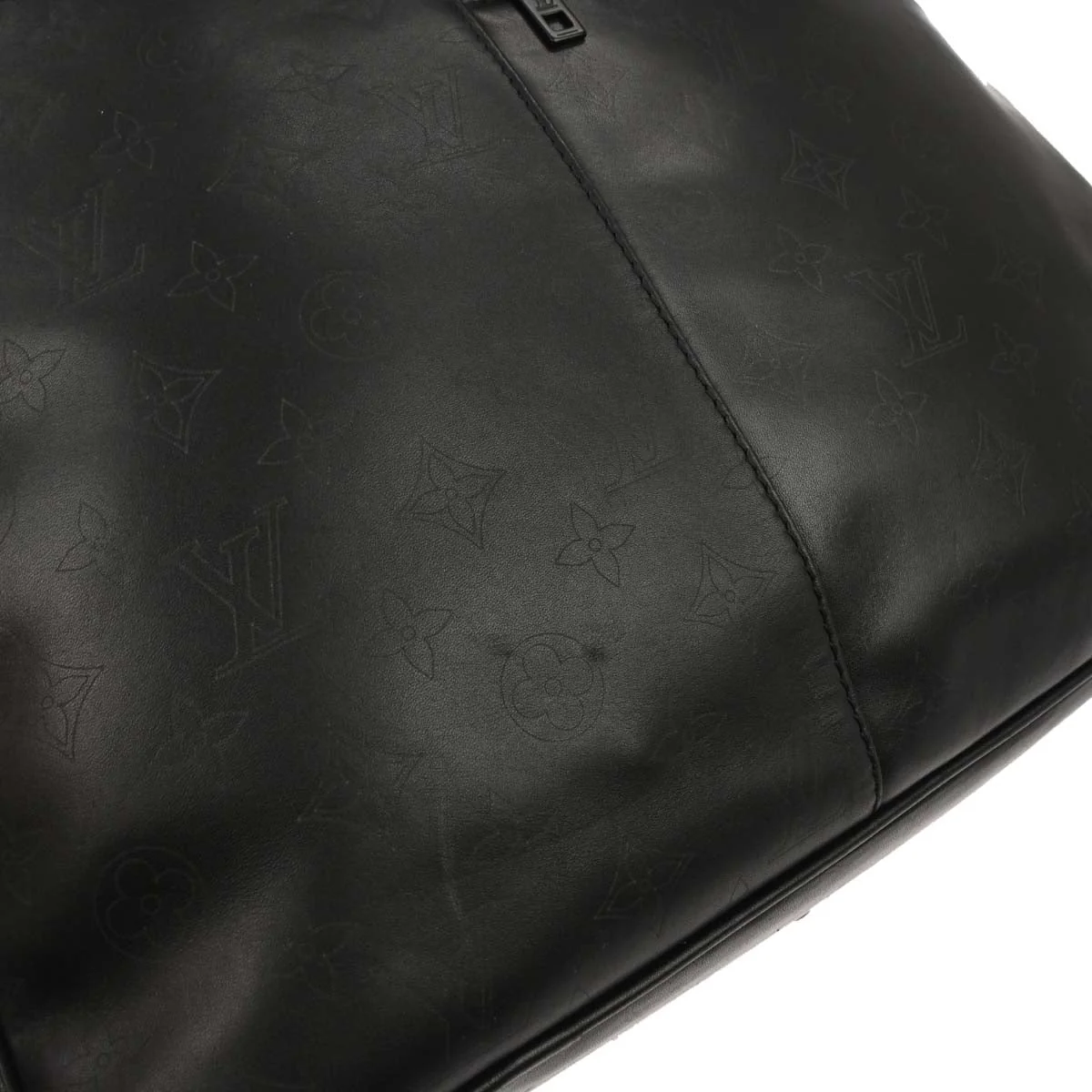 Louis Vuitton 2002 Black Monogram Diffille Upton 2way Shoulder Handbag M92400 - Image 5