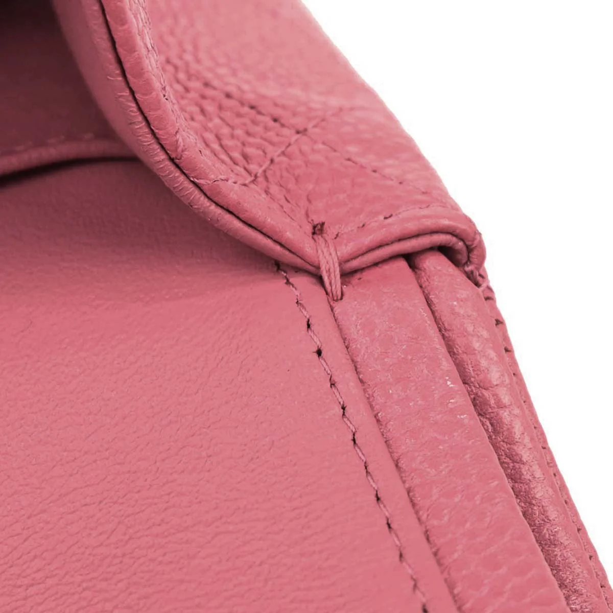 Chanel 2018 Pink Caviar Skin Medium Classic Double Flap Shoulder Bag - Image 10