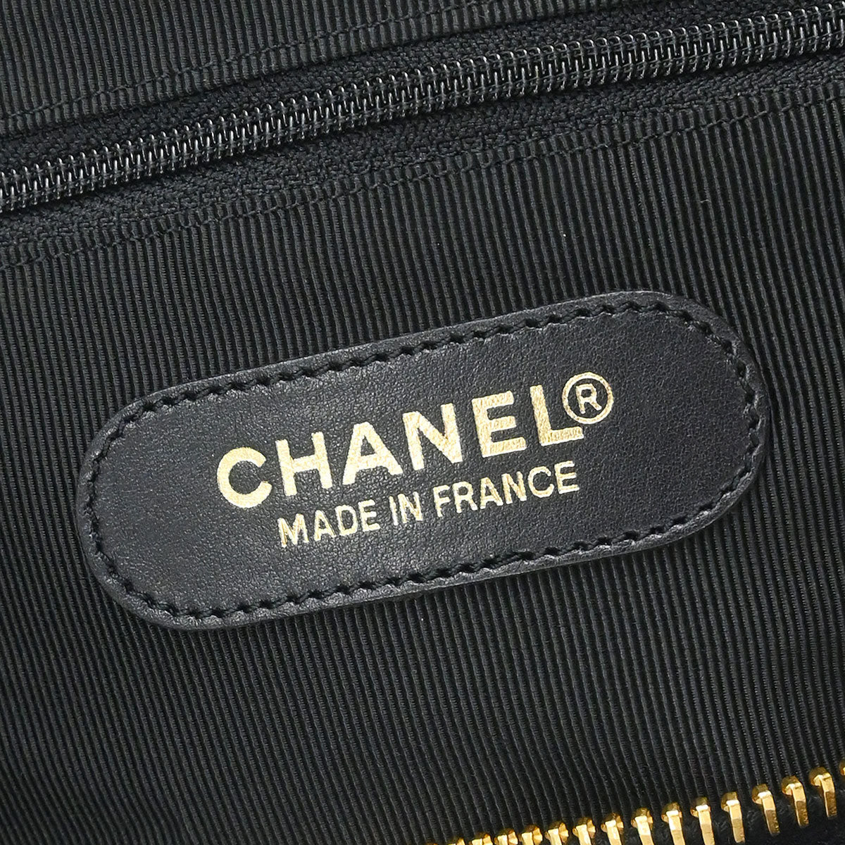 Chanel 1994-1996 Black Caviar Skin 2way Shoulder Duffle Handbag - Image 9