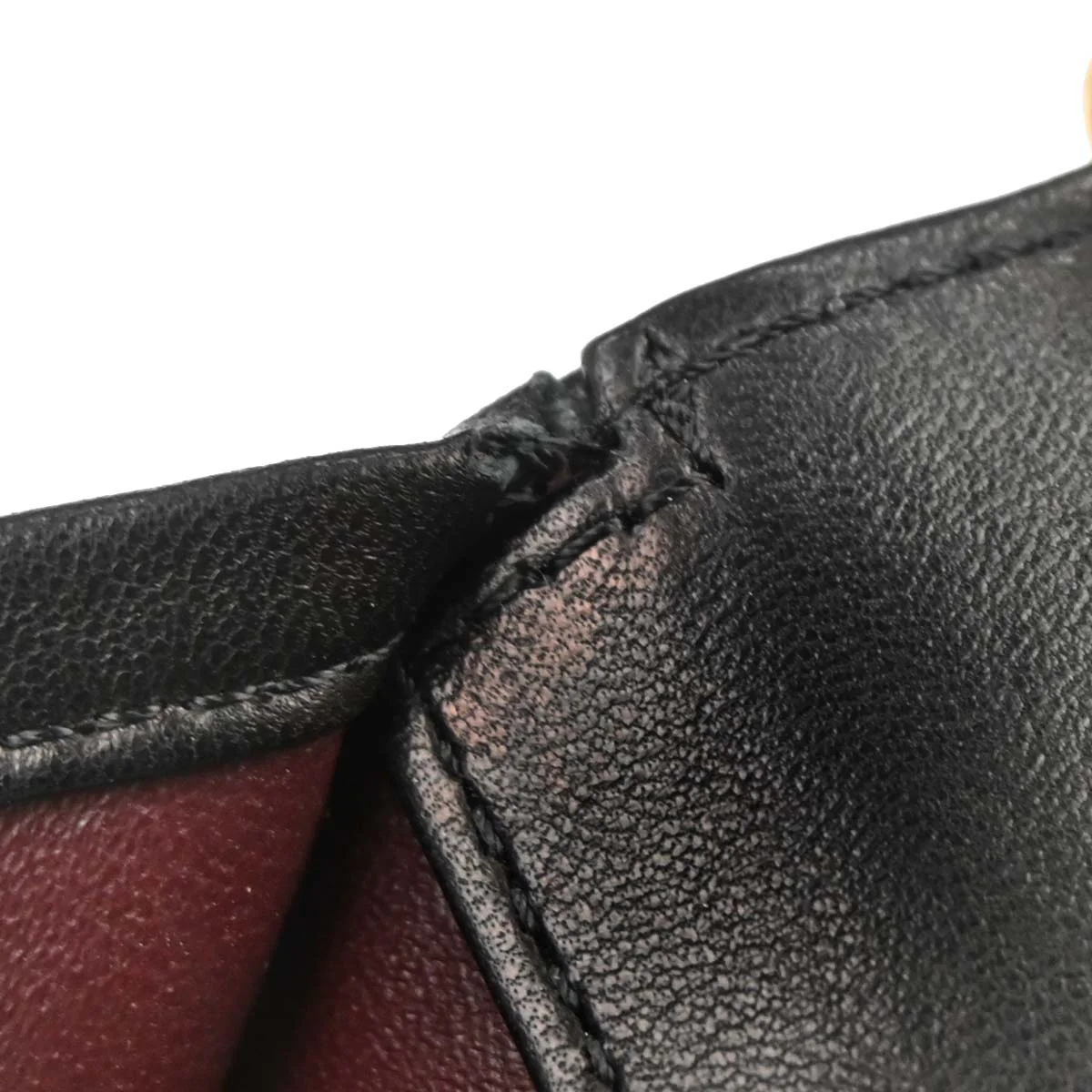 Chanel 2010-2011 Black Lambskin Turnlock Medium Half Flap Shoulder Bag - Image 9