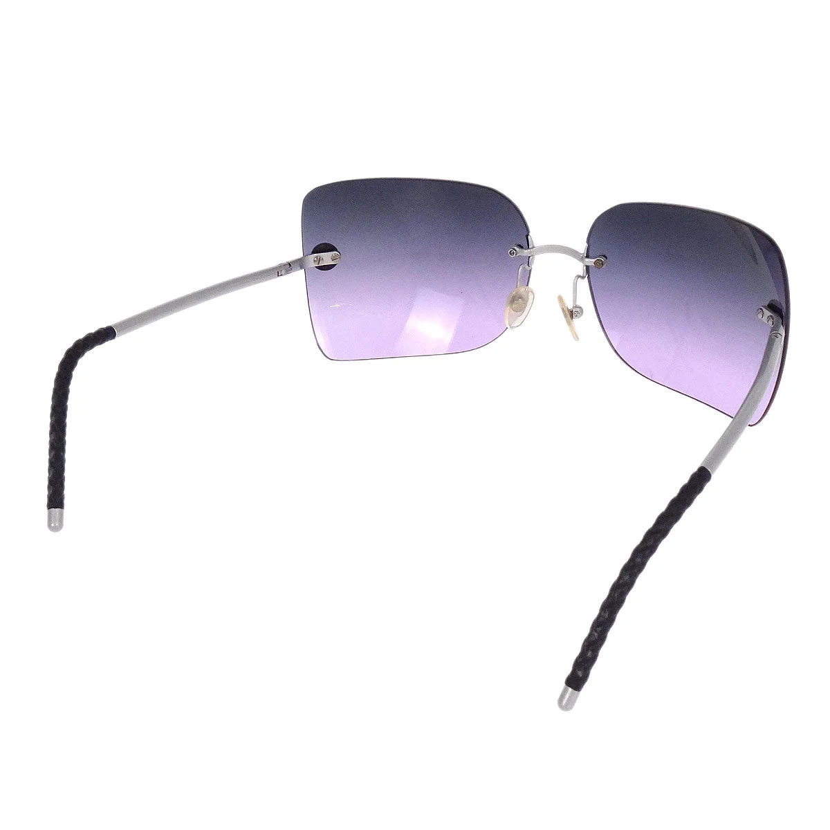 Chanel Sunglasses Eyewear Purple Small Good - Image 2