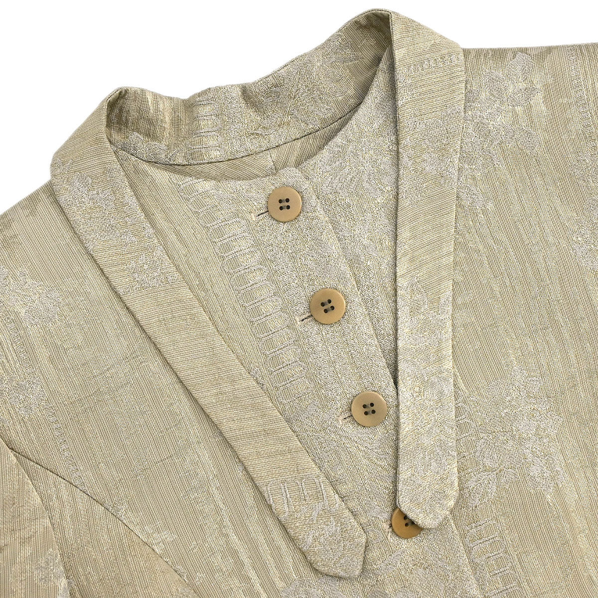 Giorgio Armani Single Breasted Jacket Beige #38 - Image 4
