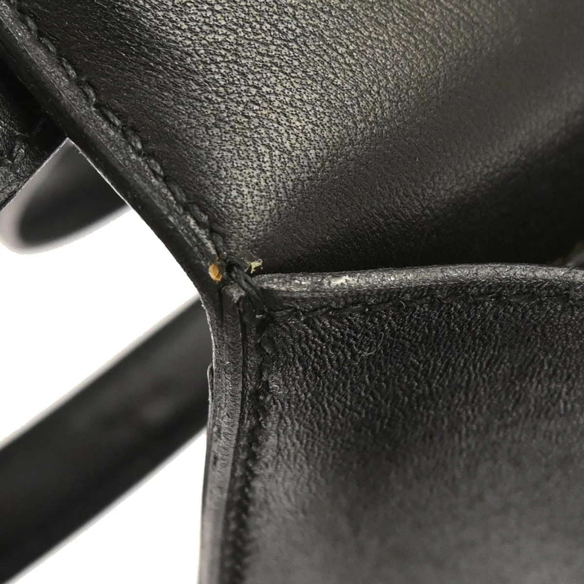Hermes Black Box Calf Constance 23 Shoulder Bag - Image 8