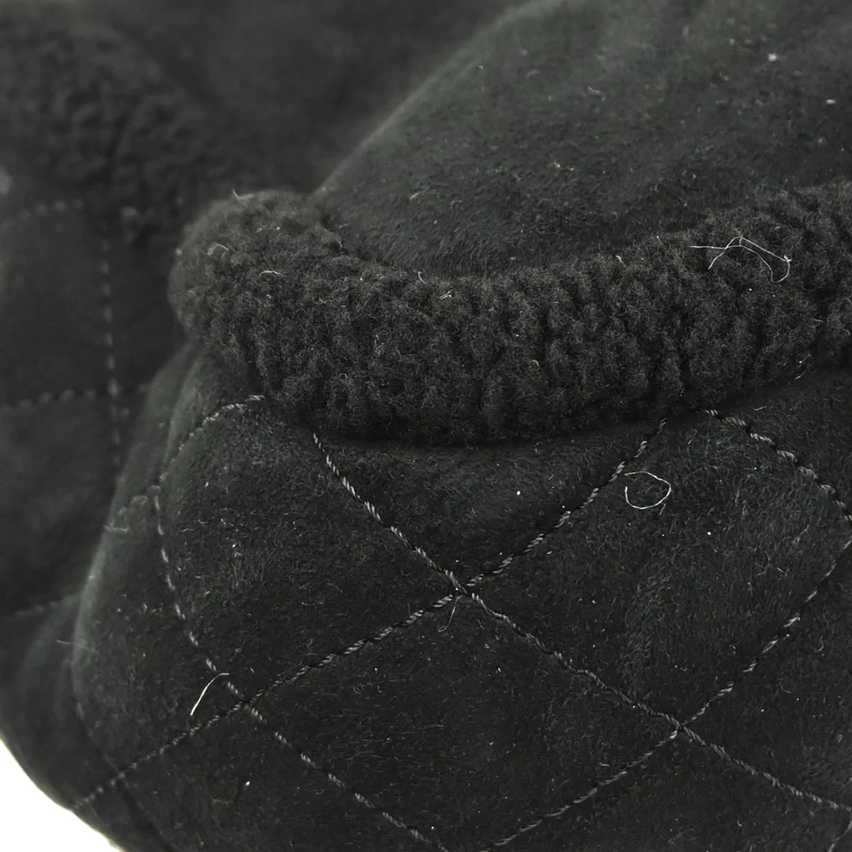 Chanel 2012-2013 Black Mouton Tote Handbag - Image 4