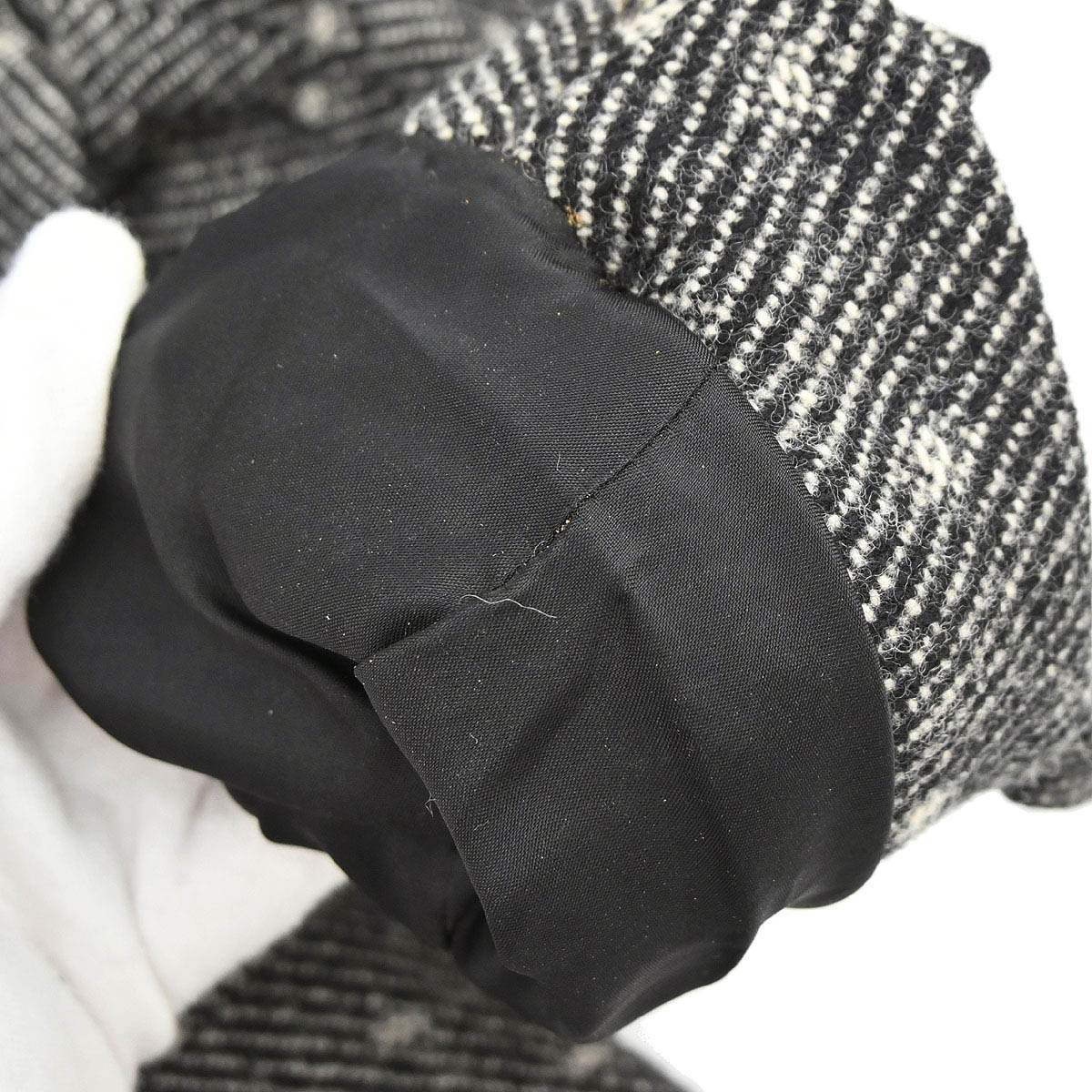 Christian Dior Setup Suit Jacket Skirt Black - Image 5