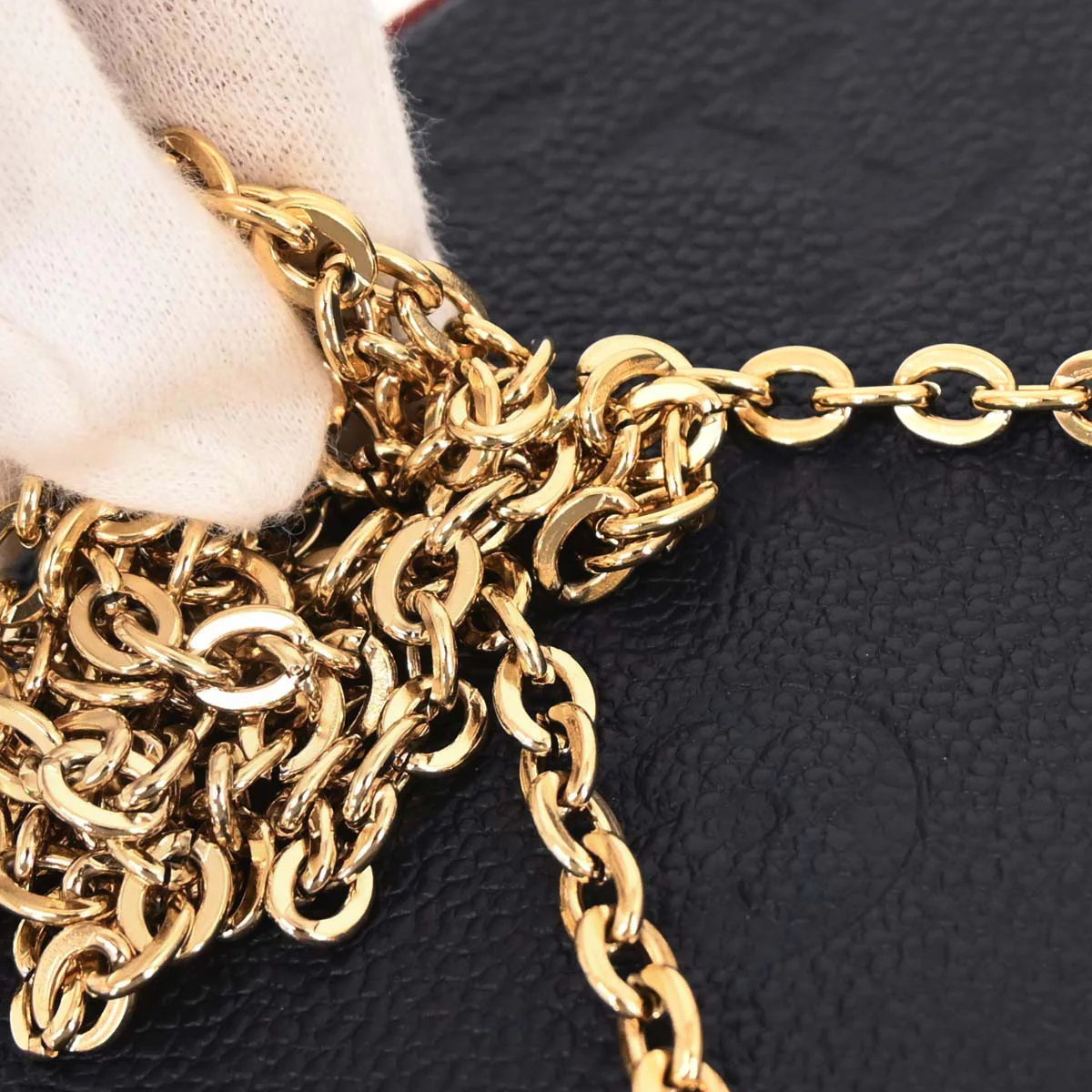 Louis Vuitton Navy Monogram Pochette Felicie Shoulder Bag M64099 - Image 5