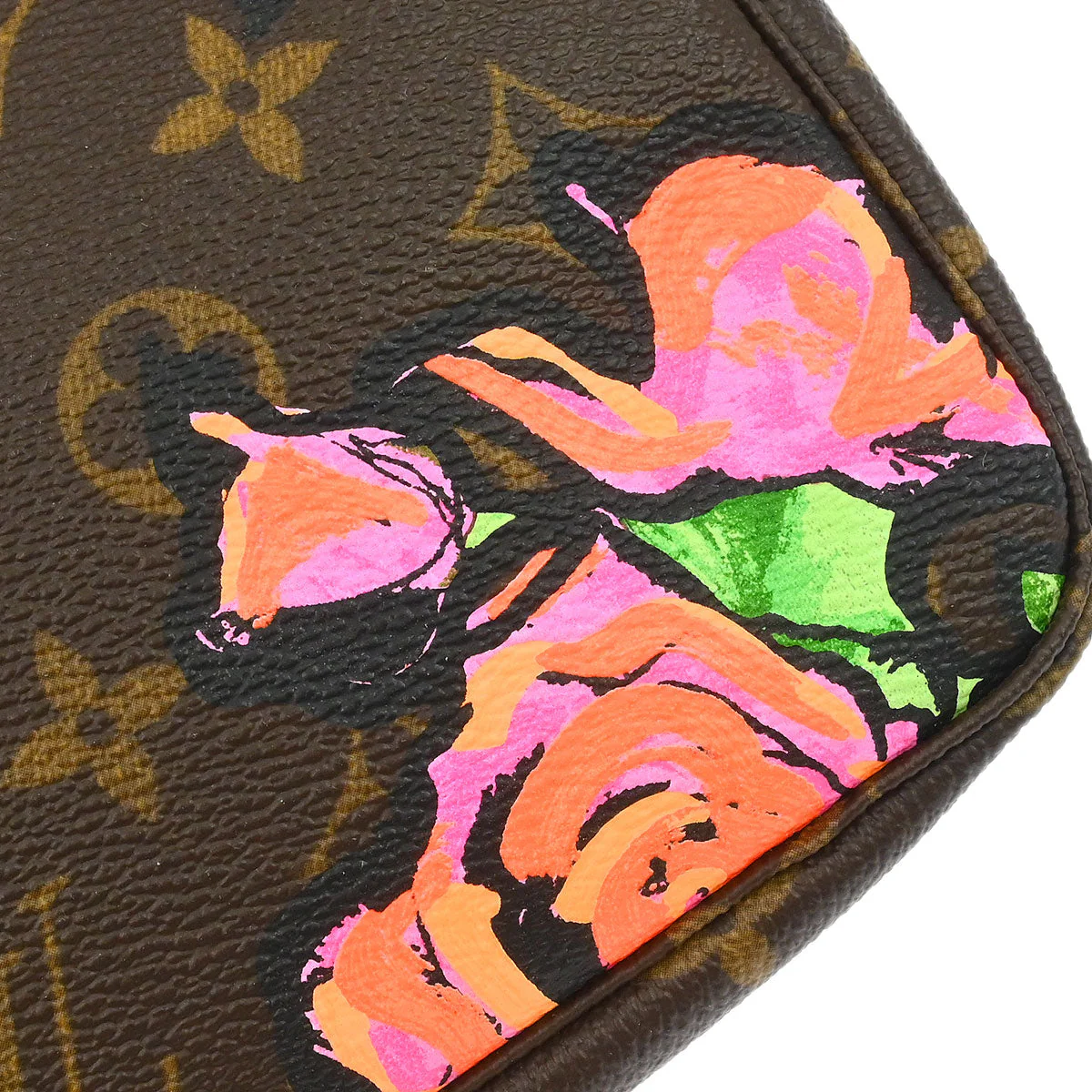 Louis Vuitton Monogram Rose Pochette Accessoires Handbag M48615 - Image 11