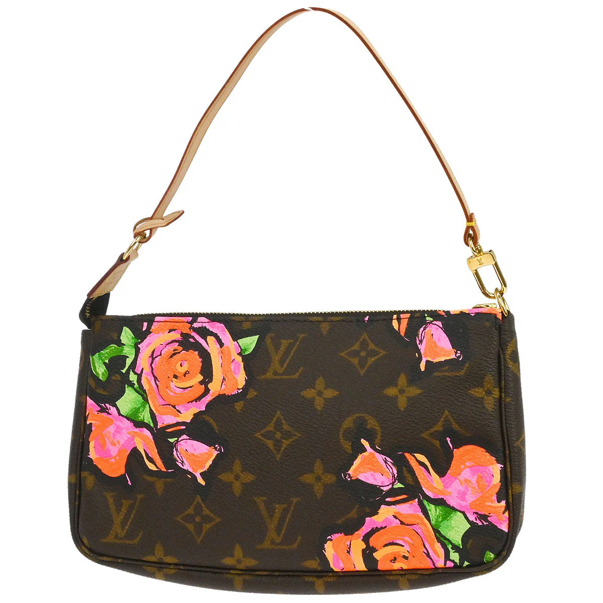 Louis Vuitton Monogram Rose Pochette Accessoires Handbag M48615 - Image 2