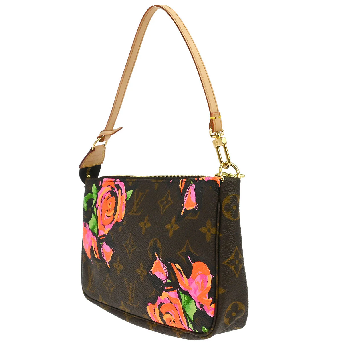 Louis Vuitton Monogram Rose Pochette Accessoires Handbag M48615 - Image 3