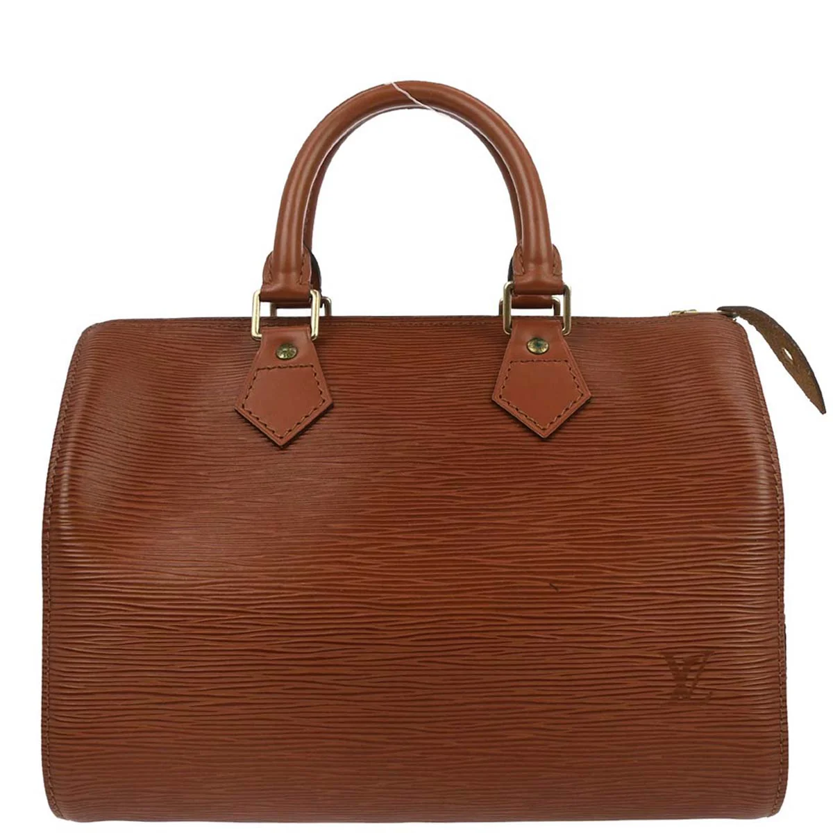 Louis Vuitton 1995 Brown Epi Speedy 25 Handbag M43013