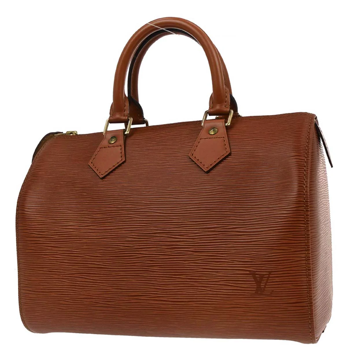 Louis Vuitton 1995 Brown Epi Speedy 25 Handbag M43013 - Image 2