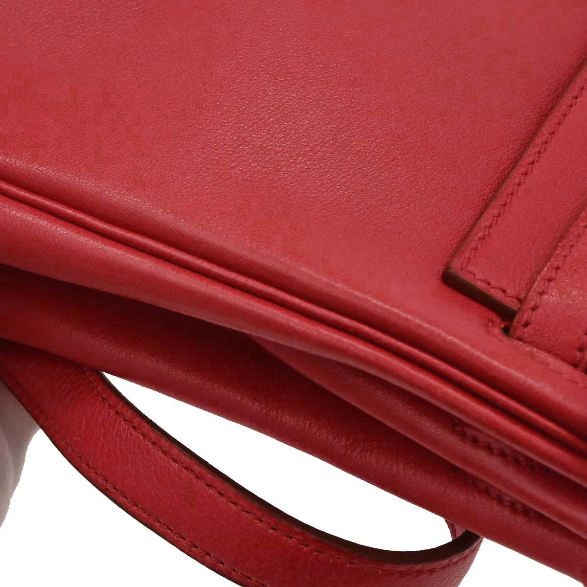 Hermes 1996 Rouge Vif Gulliver Kelly A Dos PM Backpack - Image 6