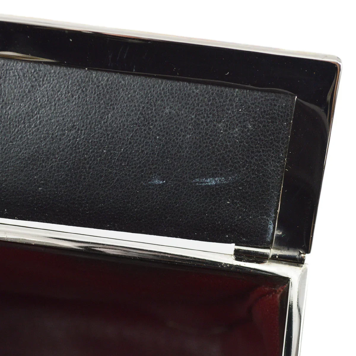 Chanel 1996-1997 Black Lambskin Handbag - Image 7