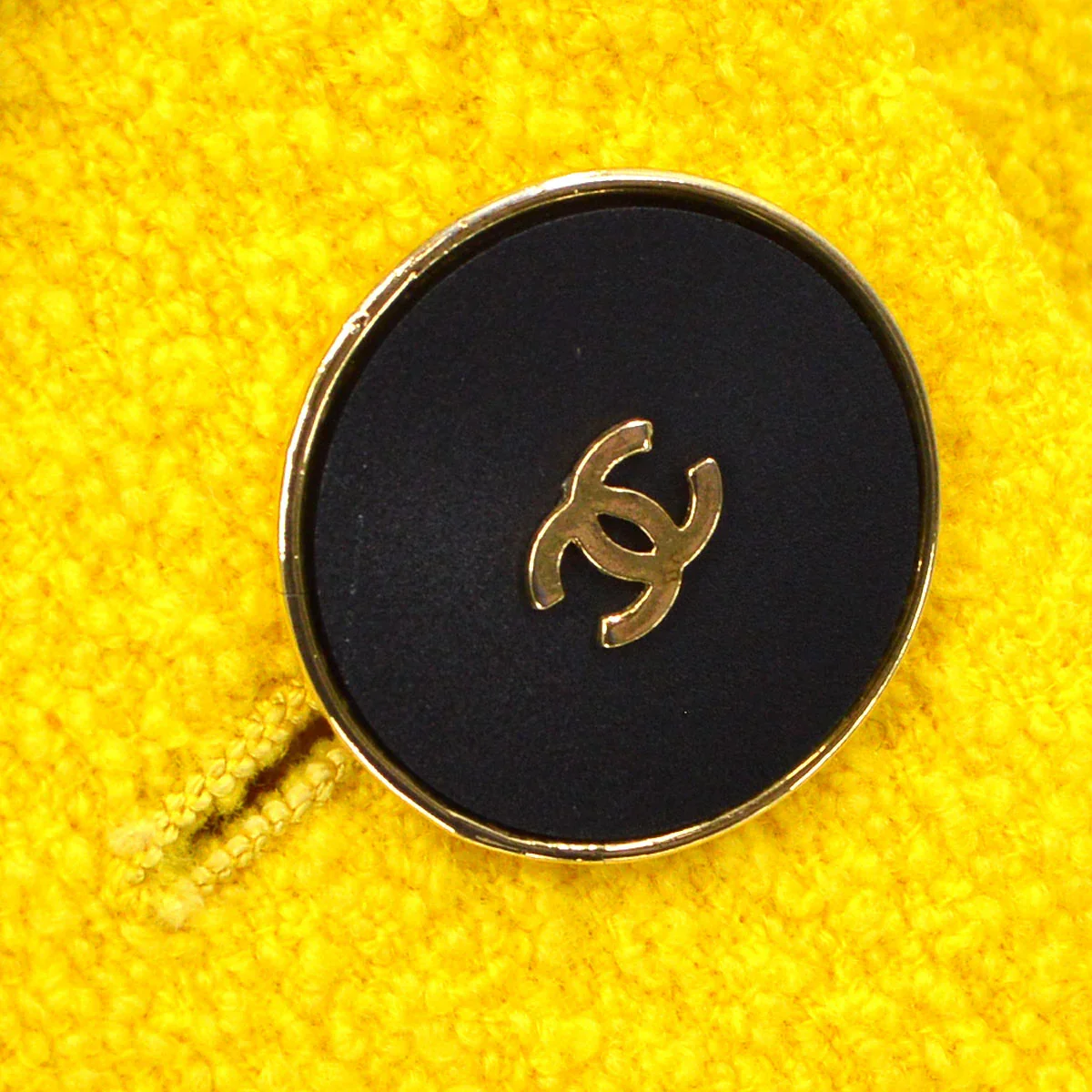 Chanel 1993 contrast trimming single-button jacket #42 - Image 5