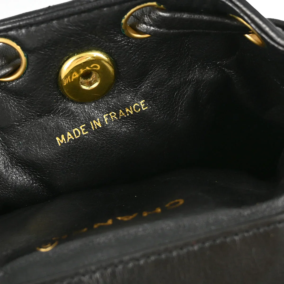 Chanel Black Lambskin Duma Backpack Small - Image 10