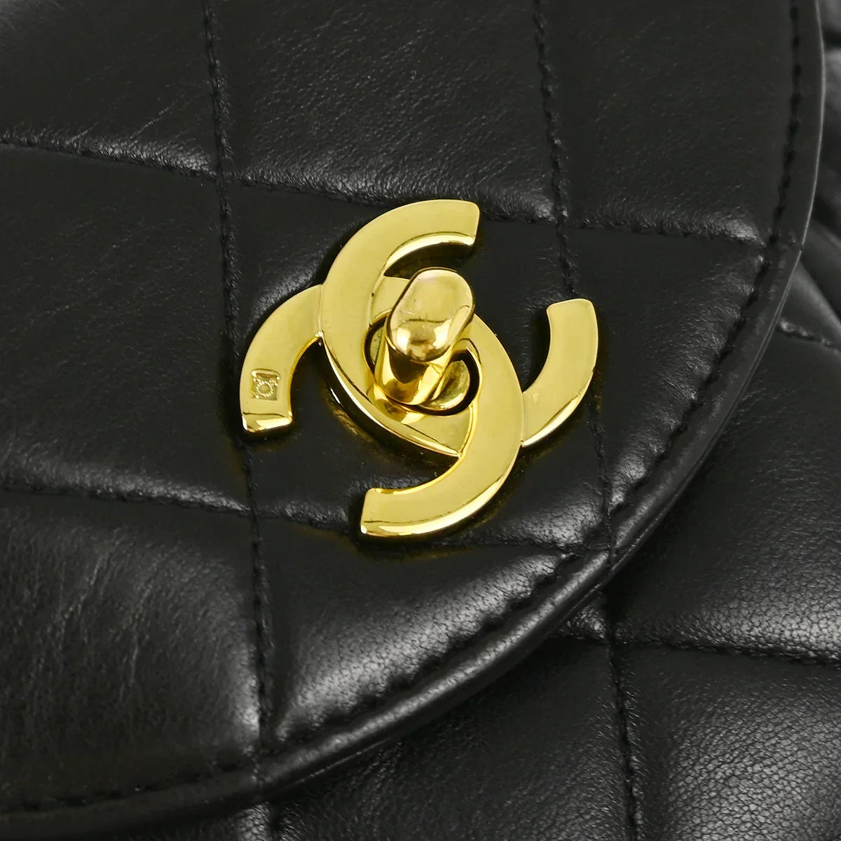 Chanel Black Lambskin Duma Backpack Small - Image 3