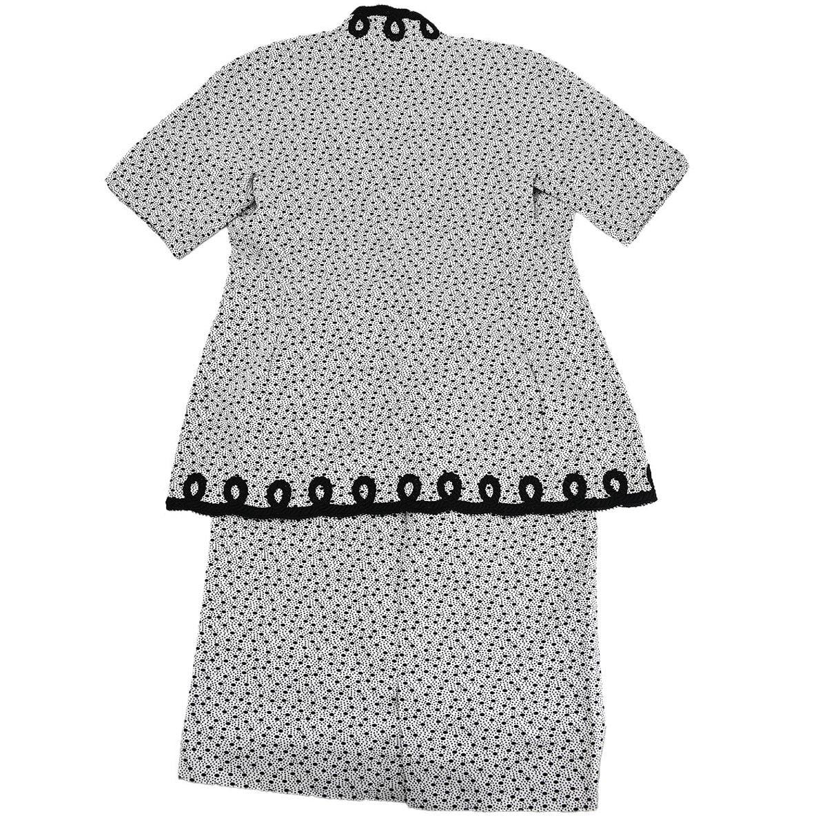 Christian Dior Setup Suit Jacket Skirt White #13 - Image 2