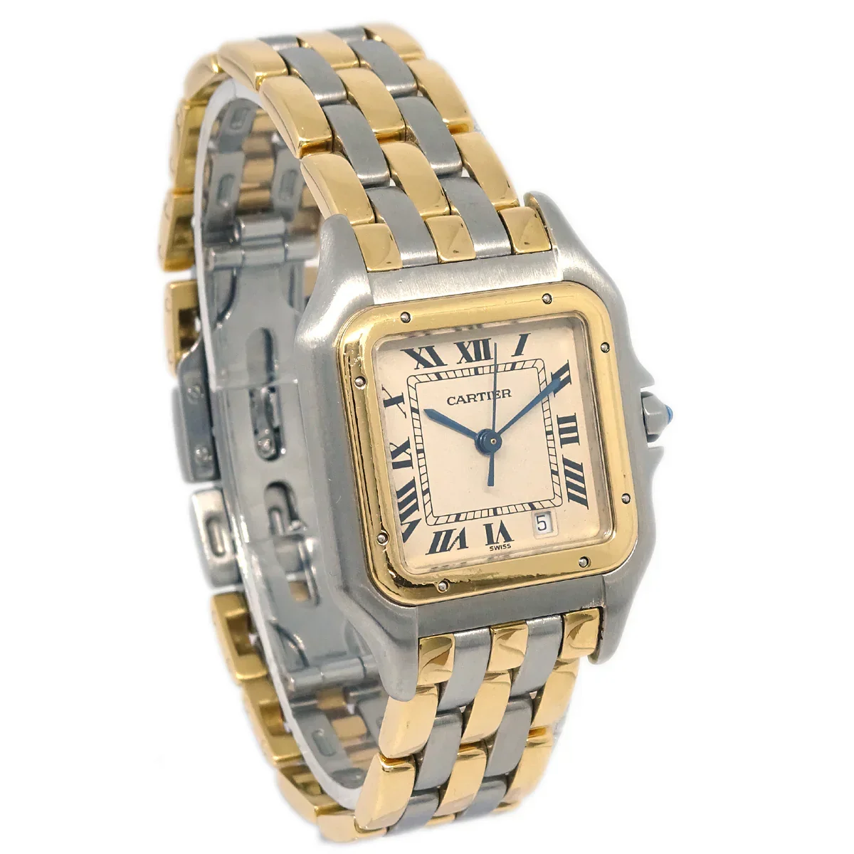 Cartier Panthere MM Quartz Watch SS 18KYG - Image 2