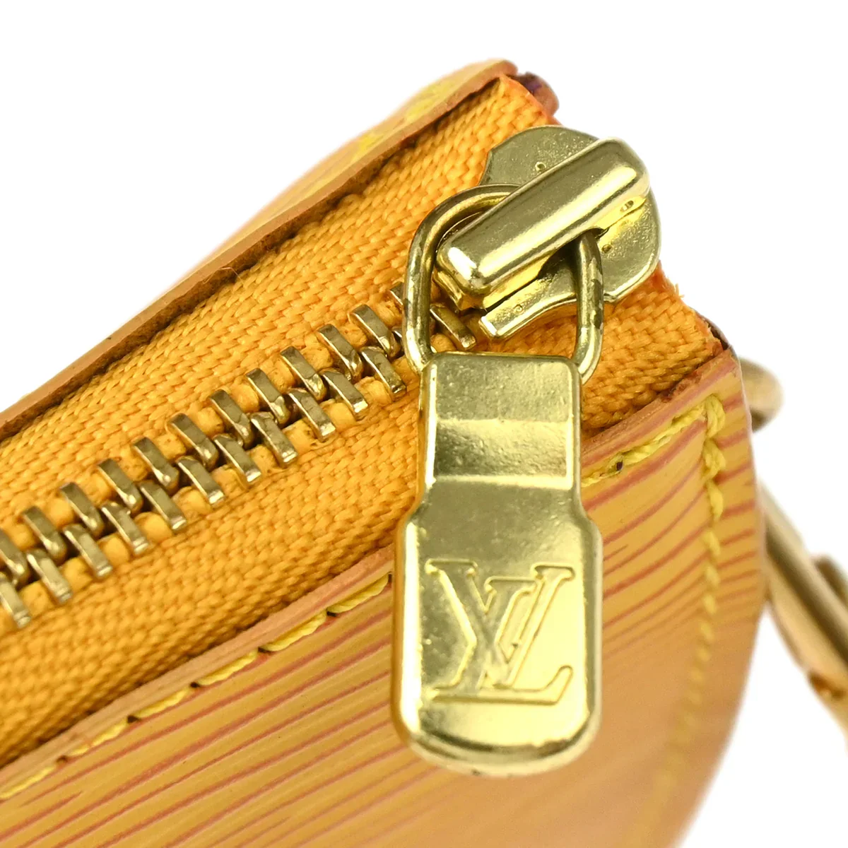 Louis Vuitton 2000 Yellow Epi Pochette Accessoires 21 Handbag M52959 - Image 5
